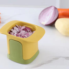 Load image into Gallery viewer, Mini kitchen hand press vegetable cutter
