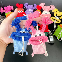 Load image into Gallery viewer, Handmade Crochet Key Case/Holder 
