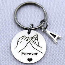 Load image into Gallery viewer, Stainless Steel Love Forever Keychain
