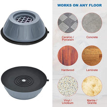 Load image into Gallery viewer, Non-Vibration Rubber Washing Machine Feet-4PS

