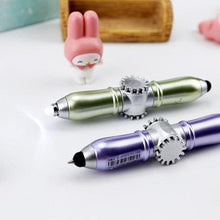 Load image into Gallery viewer, LED Rotating Touch Screen Fingertip Pen
