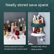 Load image into Gallery viewer, Mount free Rotatable Bathroom Organizing Rack
