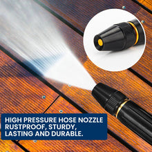 Load image into Gallery viewer, Saker Heavy Duty Adjustable Twist Hose Nozzle Jet Sweeper Nozzle
