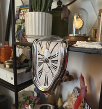 Load image into Gallery viewer, Melting Time Warp Clock

