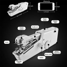Load image into Gallery viewer, Mini Portable Handheld Sewing Machine
