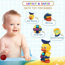 Load image into Gallery viewer, Duck Waterwheel Bath Toys
