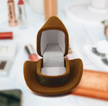 Load image into Gallery viewer, Cowboy Hat Ring Box
