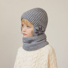 Load image into Gallery viewer, Children's Winter Fleece Scarf Suit
