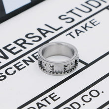 Load image into Gallery viewer, Stainless Steel Rotatable Gear Ring
