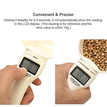 Load image into Gallery viewer, Digital Pet Food Measuring Scoop Feed Spoon
