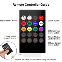Load image into Gallery viewer, Hirundo Car Interior Lights with Sound Active Function and Wireless Remote Control

