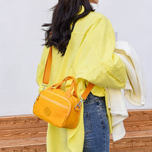 Load image into Gallery viewer, Functional Multi-Compartment Solid Color Handbag
