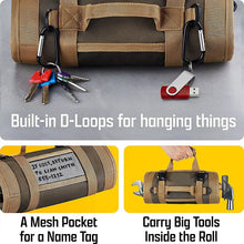 Load image into Gallery viewer, Tool Roll Bag Organizers
