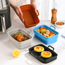 Load image into Gallery viewer, Foldable Air Fryer Silicone Baking Tray
