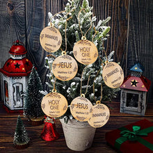 Load image into Gallery viewer, Names Of Jesus Christ Ornaments

