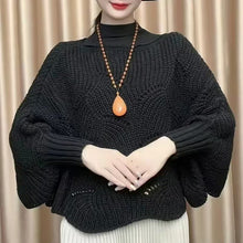 Load image into Gallery viewer, Bat Sleeve Knitting Shawl
