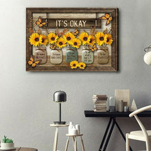 Load image into Gallery viewer, 🌻Butterfly Sunflowers Wall Art🦋
