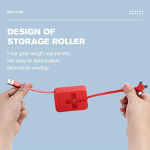 Load image into Gallery viewer, 4-in-1 Data Cable Phone Stand
