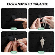 Load image into Gallery viewer, Felt Hanging Jewelry Organizer
