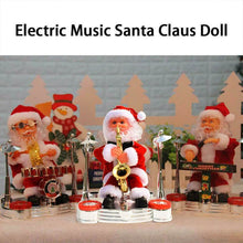Load image into Gallery viewer, Santa Claus Band Christmas Electronic Music Toy
