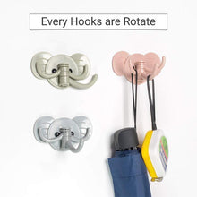 Load image into Gallery viewer, Elephant Utility Hooks Wall Hanger
