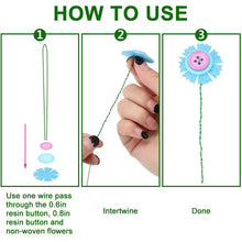 Load image into Gallery viewer, DIY Flower Button Crafts Kit
