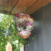 Load image into Gallery viewer, Sugar Skull Wind Spinners
