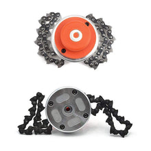 Load image into Gallery viewer, Garden Grass Stainless Steel Chain Trimmer Head
