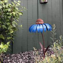 Load image into Gallery viewer, Coneflower Bird Feeder
