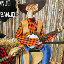 Load image into Gallery viewer, Funny Animated Dueling Banjo Skeletons
