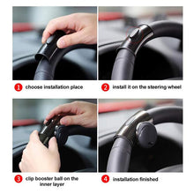 Load image into Gallery viewer, Universal 360° Steering Wheel Booster Knob
