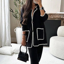 Load image into Gallery viewer, Solid Color Casual Two-Piece Suit
