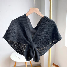Load image into Gallery viewer, Fishtail Mini Knitted Shawl
