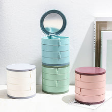 Load image into Gallery viewer, 4 Layers Rotatable Jewelry Storage Box
