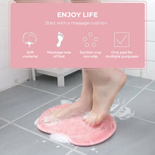 Load image into Gallery viewer, Shower Foot &amp; Back Scrubber, Massage Pad
