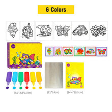 Load image into Gallery viewer, DIY Drawing Toys Cartoon Glue Tempera Painting
