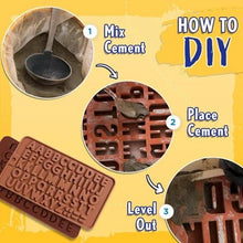 Load image into Gallery viewer, Concrete Alphabet Mold
