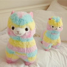 Load image into Gallery viewer, Stuffed Doll - Rainbow Alpaca
