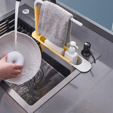 Load image into Gallery viewer, Updated Telescopic Sink Storage Rack
