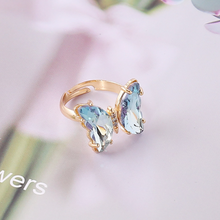 Load image into Gallery viewer, Gradient Butterfly Ring
