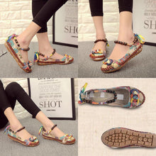 Load image into Gallery viewer, Women&#39;s Handmade Beaded Embroidered Shoes
