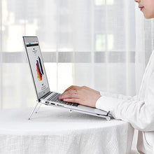 Load image into Gallery viewer, Portable Aluminum Foldable Laptop Stand
