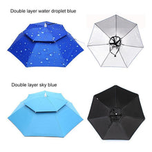 Load image into Gallery viewer, Head-Mounted Umbrella Hats
