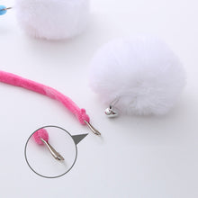 Load image into Gallery viewer, Hanging Spring Plush Ball Cat Toy
