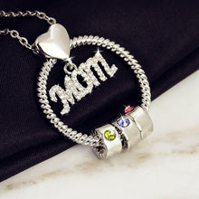Load image into Gallery viewer, Birthstone Necklace For Mother
