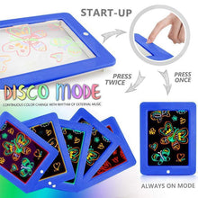 Load image into Gallery viewer, 3D LED Luminous Magic Drawing Pad Toys
