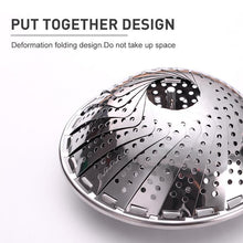 Load image into Gallery viewer, Stainless Steel Telescopic Steamer
