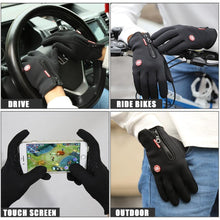 Load image into Gallery viewer, Cycling Running Driving Gloves Tendaisy Warm Thermal Gloves
