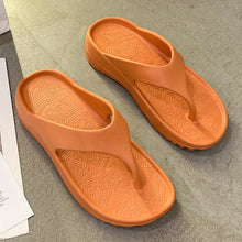 Load image into Gallery viewer, Soft Bottom Thickened Simple Beach Sandals

