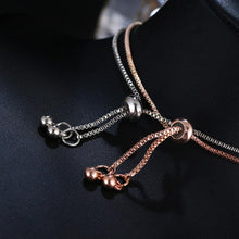 Load image into Gallery viewer, Rose Flower Charm Bracelet
